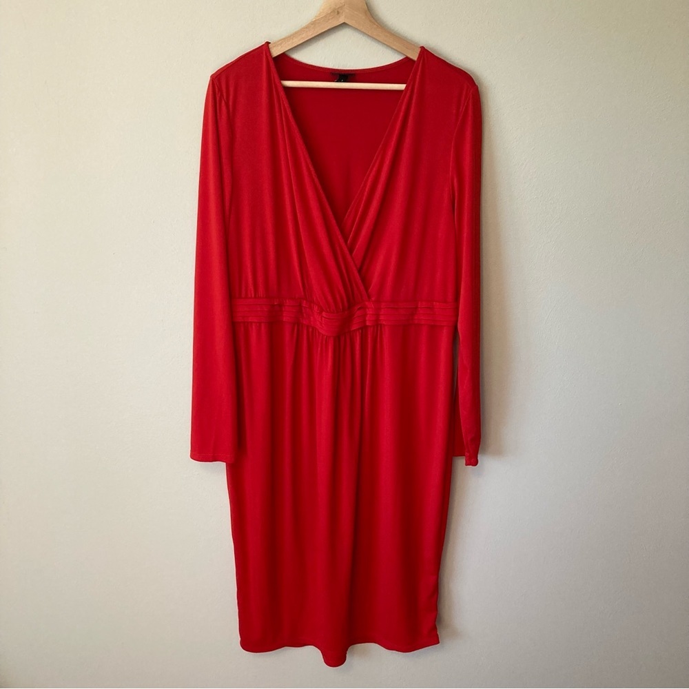Torrid Red Shirred Dress 1X